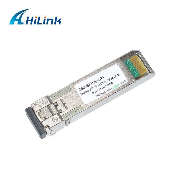Оптический модуль Hilink 25G SFP28 с питанием 3.3V для Ethernet 25GBASE-LR в диапазоне коммерческих температур