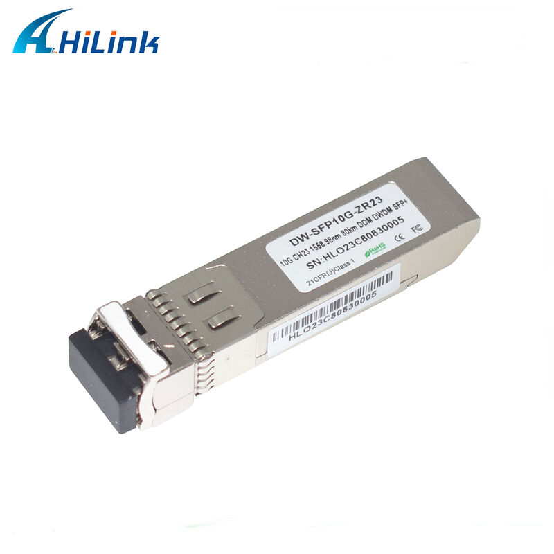 Hilink 10Gb SFP+ DWDM SFP 100GHz CH17~61 Факультативный 80-километровый приемник оптический модуль дуплекс LC Коммерческий промышленный