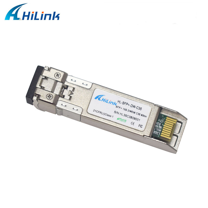 10G SFP+ DWDM-передатчик 80 км 100 км CH17~61 120 км CH20~55 100 ГГц Промышленная коммерческая температура