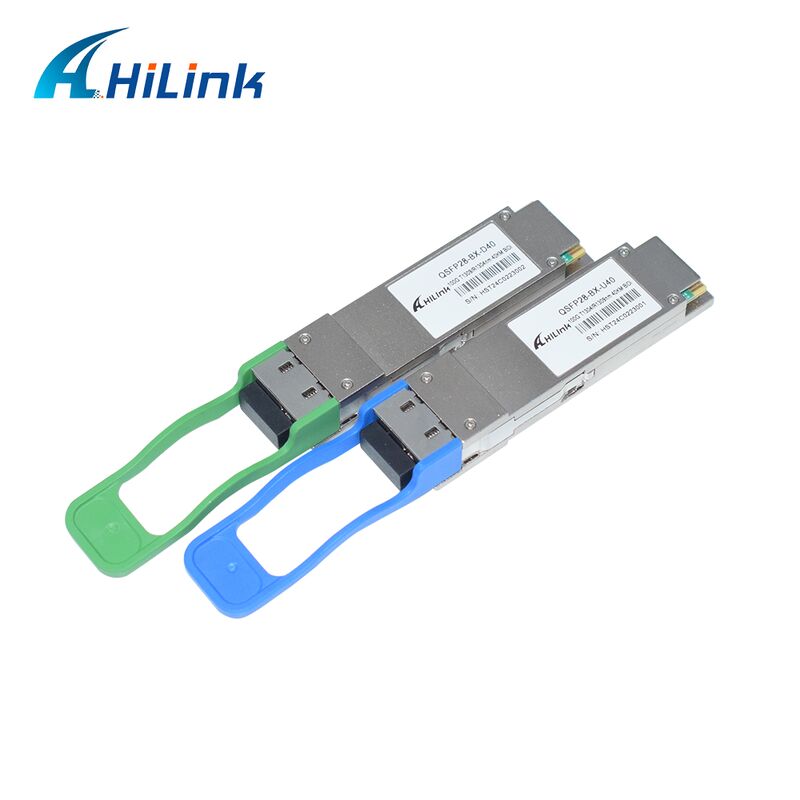 Hilink QSFP28-BX-UD40 100G BiDi оптический приемопередатчик с расстоянием 40 км для приложений в центрах обработки данных