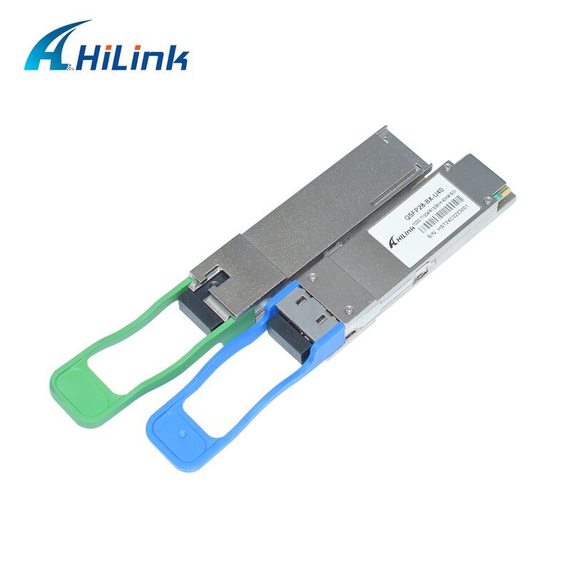 Hilink QSFP28-BX-UD40 100G BiDi оптический приемопередатчик с расстоянием 40 км для приложений в центрах обработки данных