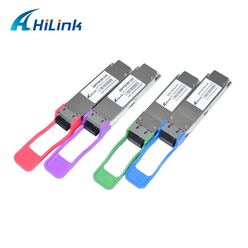 Hilink QSFP28-BX-UD40 100G BiDi оптический приемопередатчик с расстоянием 40 км для приложений в центрах обработки данных