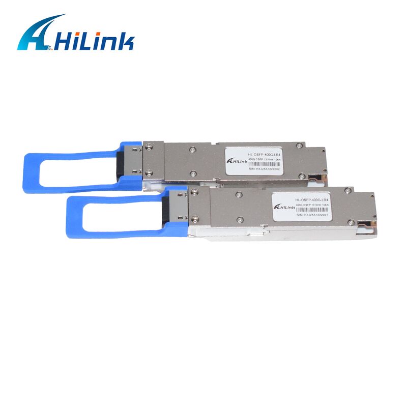 Hilink 400G OSFP Transceiver with 1310nm Wavelength and 10km Distance for High-Speed Data Transmission