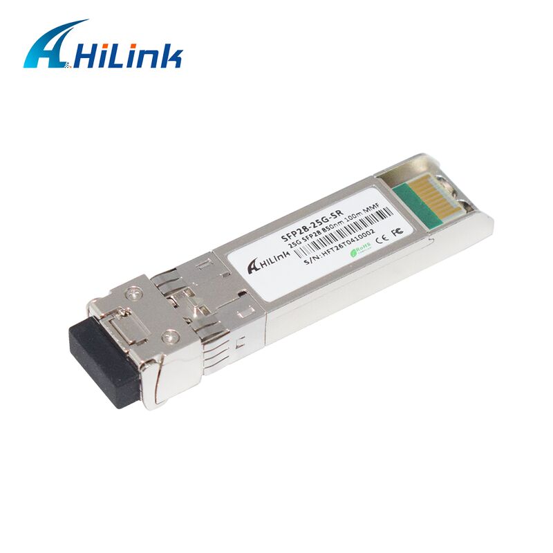 HL-SFP28-25G-SR 25G SFP28 SR Двойной LC-передатчик с скоростью передачи данных 25Gbps Расстояние 100 м и длина волны 850 нм
