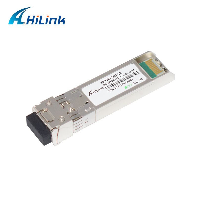 HL-SFP28-25G-SR 25G SFP28 SR Двойной LC-передатчик с скоростью передачи данных 25Gbps Расстояние 100 м и длина волны 850 нм
