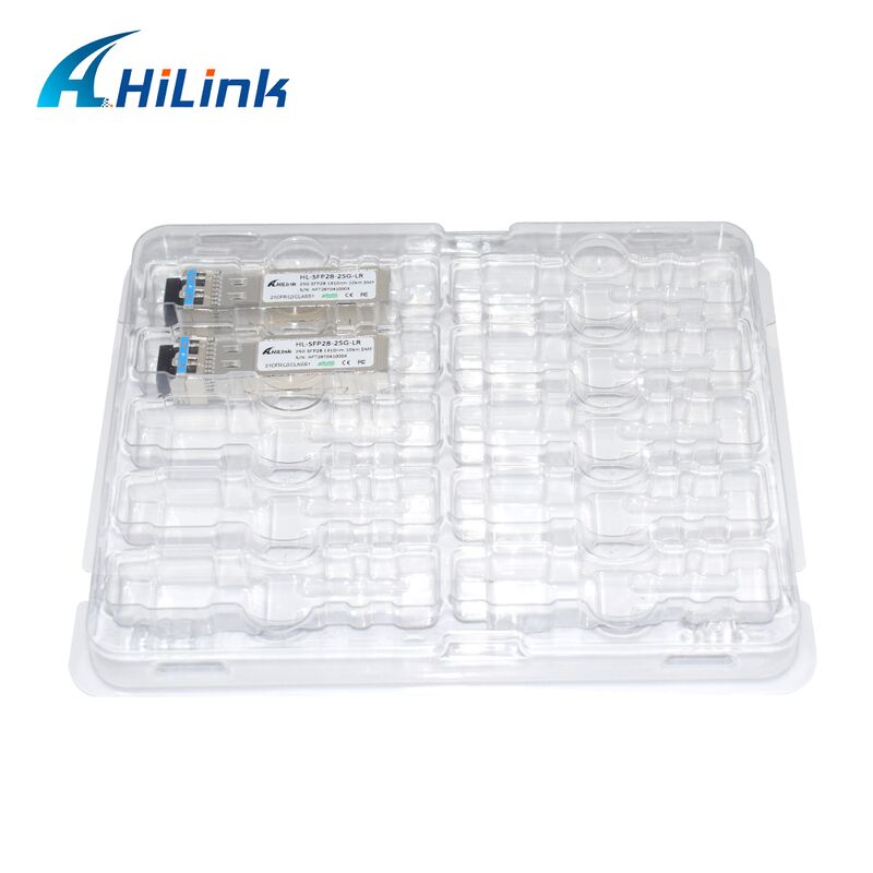 Трансивер 25G SFP28 HL-SFP28-LR-10KM с дальностью передачи 10 км, скоростью передачи данных 25,78 Гбит/с и низким энергопотреблением <1,2 Вт
