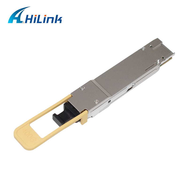 Приемопередатчик Hilink QDD-400G-SR8 QSFP-DD, скорость передачи данных 400G, длина волны 850 нм, разъем MPO-16 с диагностическим мониторингом