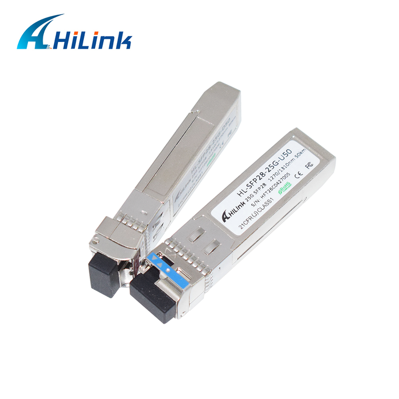 25 Гб/с 50 км SFP28 BIDI-передатчики APD+PIN LC-коннектор SFP28 оптический модуль DOM
