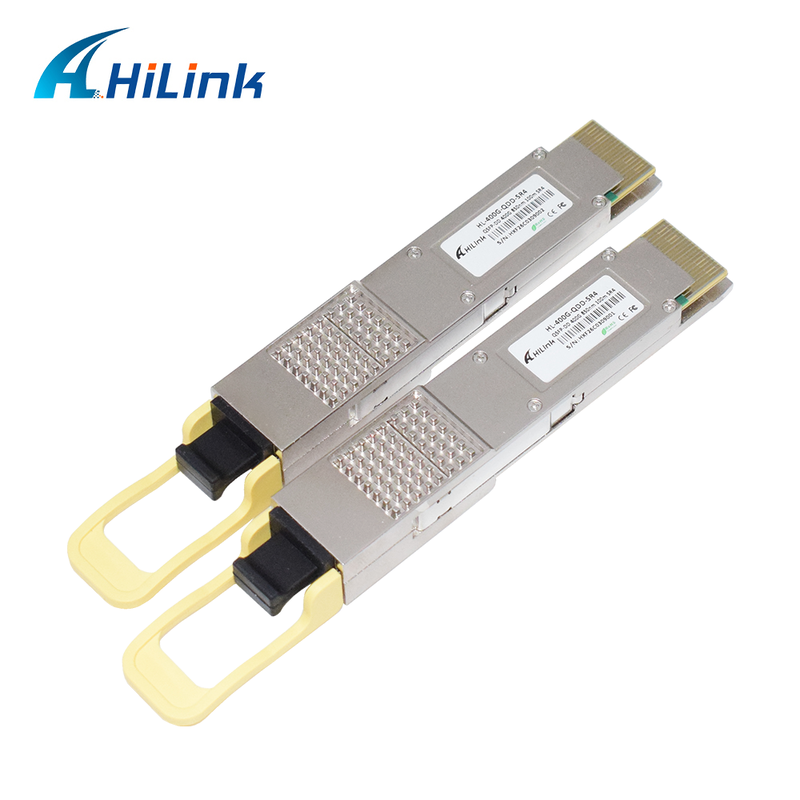 Гилинк совместимый 400G QSFP-DD SR4 оптический модуль с MPO-12 разъемом для передачи на 100 м