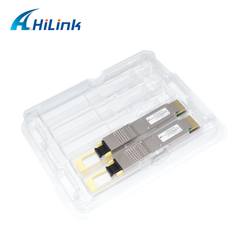Гилинк совместимый 400G QSFP-DD SR4 оптический модуль с MPO-12 разъемом для передачи на 100 м