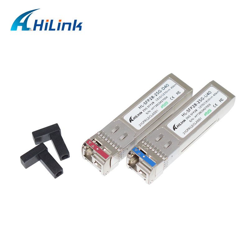 25GBASE SFP28 25G BIDI 10KM 1270/1330nm DML+PIN LC оптический модуль передатчик DOM