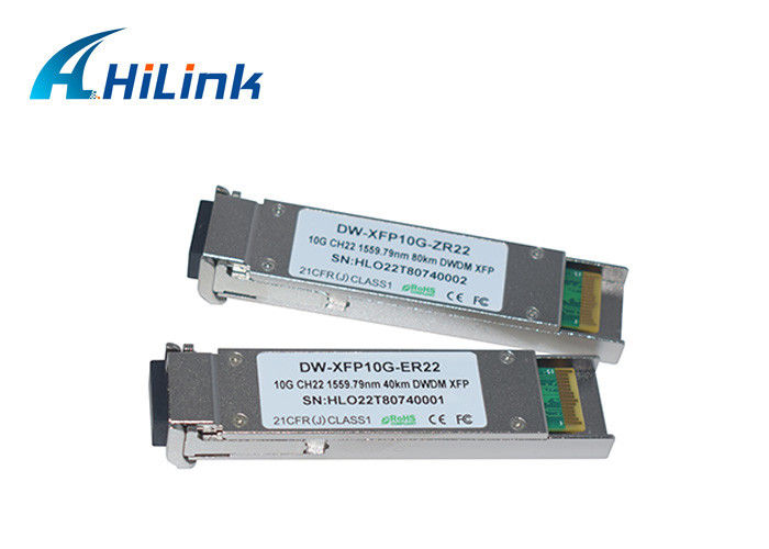 Совместимый Cisco 10G XFP Transceiver, XFP 10G ZR 1550nm 80 км настраиваемый с LC Connector