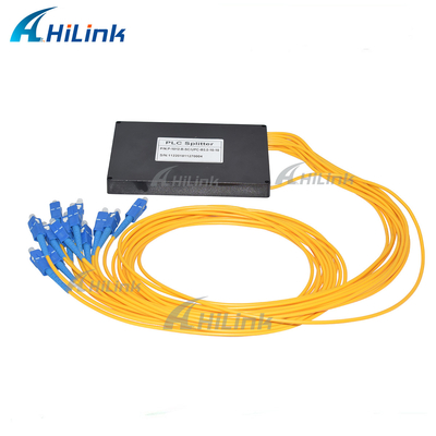 ABS Splitter PLC одиночного режима 1X12 оптически кладут соединители в коробку кабеля SC/UPC 3mm