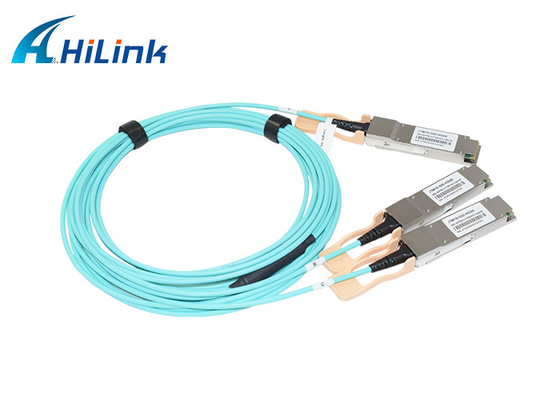 Оптические кабели проламывания 2xQSFP56 100G PAM4 кабеля 200G InfiniBand AOC активные для центра 5G