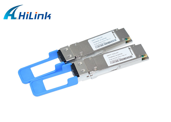 Двухшпиндельные DOM модуля 100GBASE-LR1 QSFP28 одиночные Lambda 1310nm 10km приемопередатчика LC SMF оптически