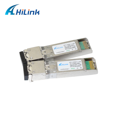 DOM соединителя LC модуля приемопередатчика 1490/1550nm 10Gb/s 100KM BiDi SFP+ одиночные