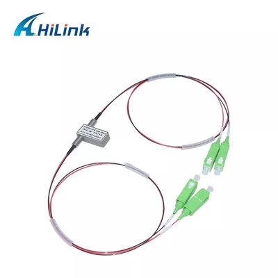 Переключатель 1310nm 1550nm 900um 0.5M FSW 2x2B SM механический оптически запирая на задвижку/не- запирать на задвижку