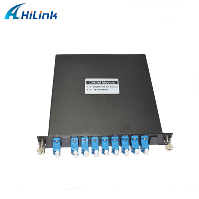 8CH CWDM 1270nm-1410nm 8канальные CWDM DEMUX LGX Пакетные устройства CWDM