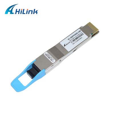 10 км 1310 нм MPO16 APC 8-градусный DOM оптический передатчик 200G QSFP DD LR8 PSM8 Дальность волны