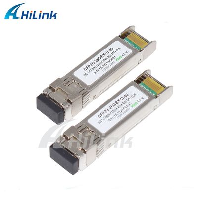 25 Гбит/с BIDI 40KM 1270/1310нм 40KM APD LC DOM трансиверы 25G Ethernet Fiber Optic Transceivers