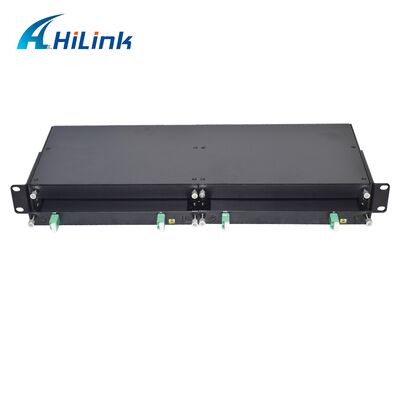 1U Rack DF-SF-CVR-LGX QSFP QSFP28 40 100G 80KM Адаптер-преобразователь сдвоенного волокна в одно волокно