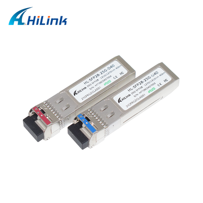 25GBASE SFP28 25G BIDI 10KM 1270/1330nm DML+PIN LC оптический модуль передатчик DOM