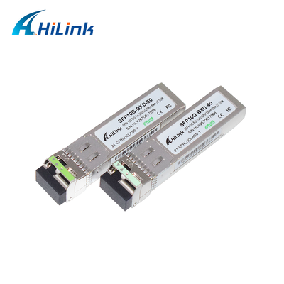 10G SFP+ Optical Module 60km BiDi SFP+ Transceiver with 1270nm/1330nm Wavelength and DOM LC Connector