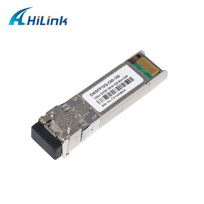 DOM модуля C60 1529.55nm 100km LC приемопередатчика 100KM DWDM DWSFP10G SFP+