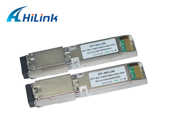 Волокно XFP LC модуля 1.5W DDM 10G приемопередатчика WDM 1550nm SFP+ одиночное