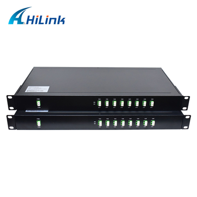 шкаф дюйма 1U PDL 19 модуля 2x8ch DWDM Mux Demux низкий установил LC APC
